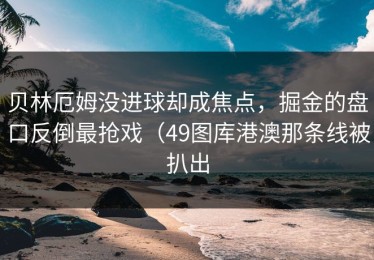 贝林厄姆没进球却成焦点，掘金的盘口反倒最抢戏（49图库港澳那条线被扒出